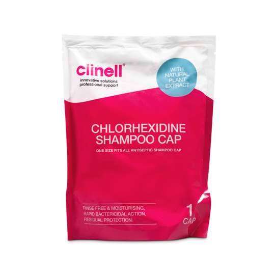Clinell clorexidina cuffia per shampoo tappo singolo