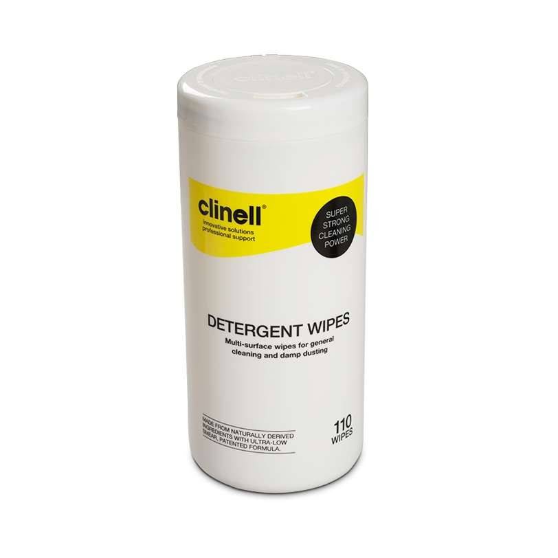 Clinell Detergente Barattolo 110 Salviette