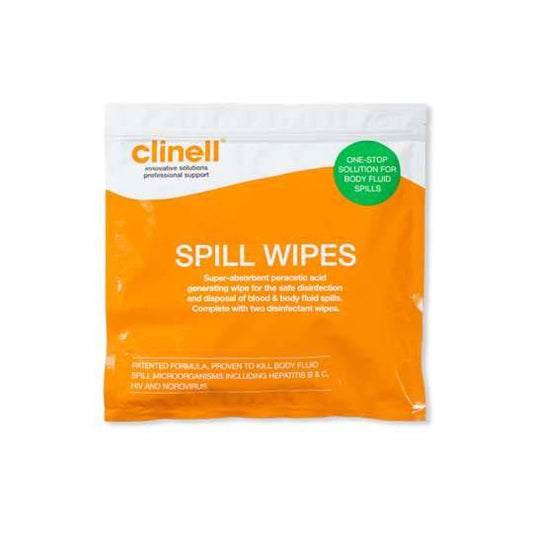 Clinell Spill Wipes Single Pack - UKMEDI