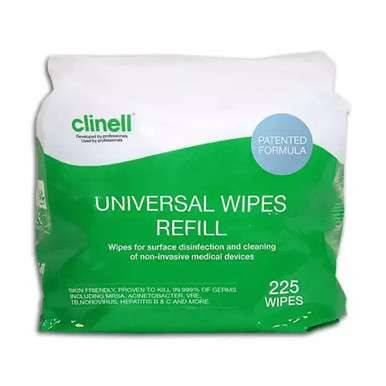 Clinell Universal Wipes Confezione da 225 ricariche