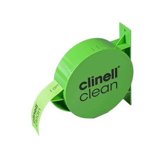 Dispenser a parete Clinell per nastro indicatore
