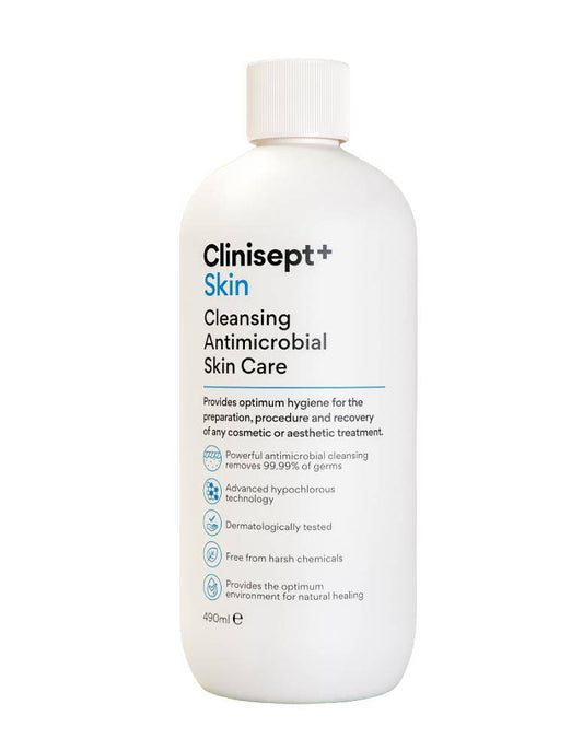 Clinisept+ Plus Cura della pelle antimicrobica detergente per la pelle 490 ml