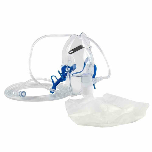 Maschera di ossigeno con serbatoio per adulti