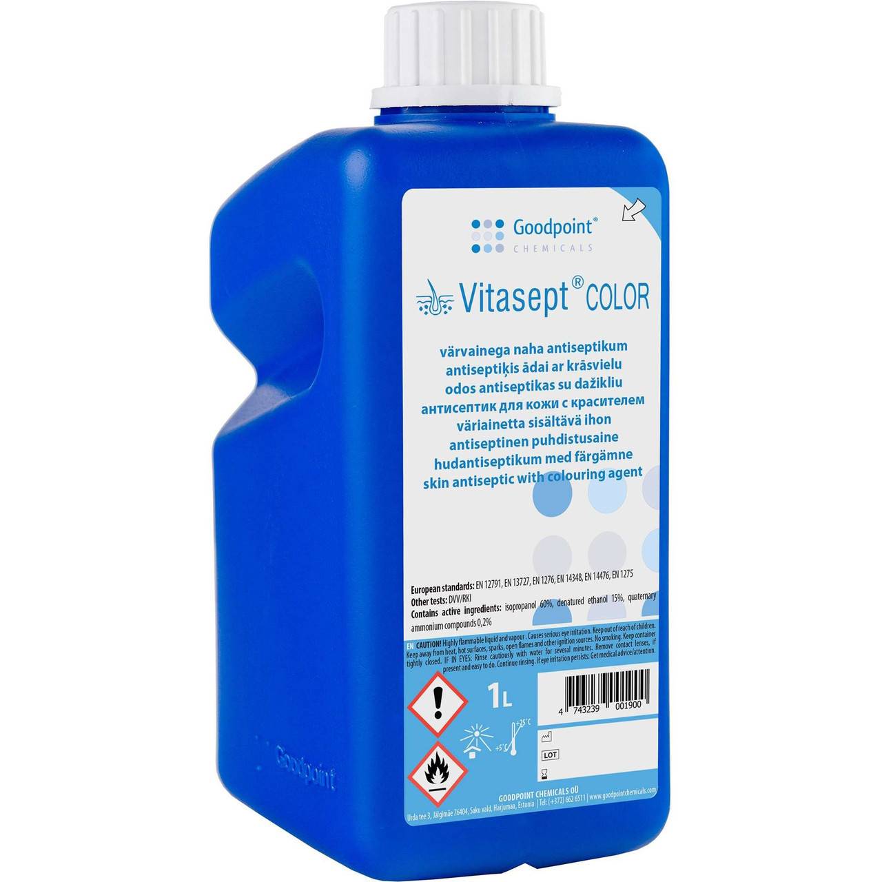 Vitasept Color Antisettico per la pelle