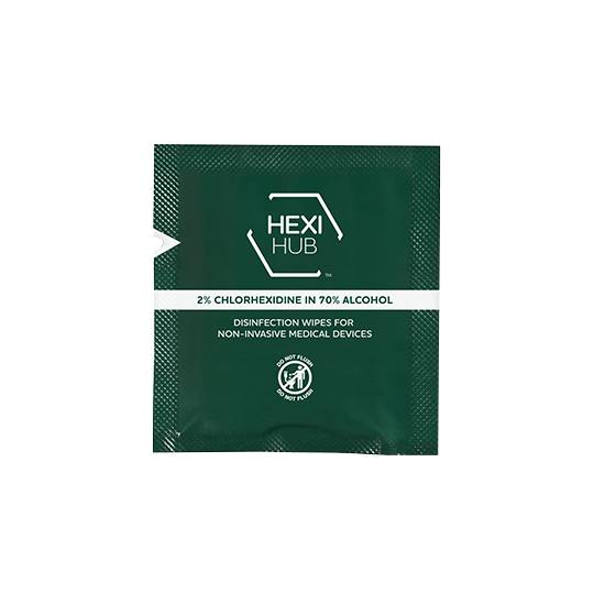 HexiHub 2% Chlorhexidine Digluconate in 70% Isopropyl Alcohol Box of 240 - UKMEDI - UK MEDICAL SUPPLIES