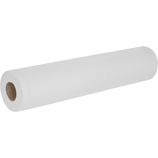 Essentials White Couch Roll 20" - 2ply - 40m x 500mm