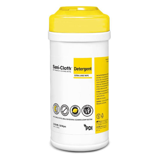 PDI Super Sani-Cloth Salviette Monouso per Pulizia Tubo da 100
