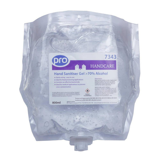 Gel Igienizzante Mani PRO 70% Alcol 800ml