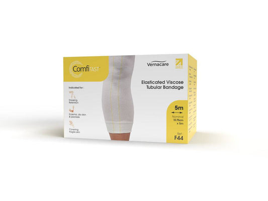 Benda tubolare elasticizzata unidirezionale ComfiFast gialla 10,75 cm x 5 m