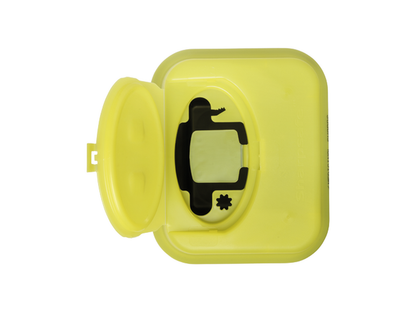 Contenitore per rifiuti taglienti giallo da 5 litri Sharpsafe