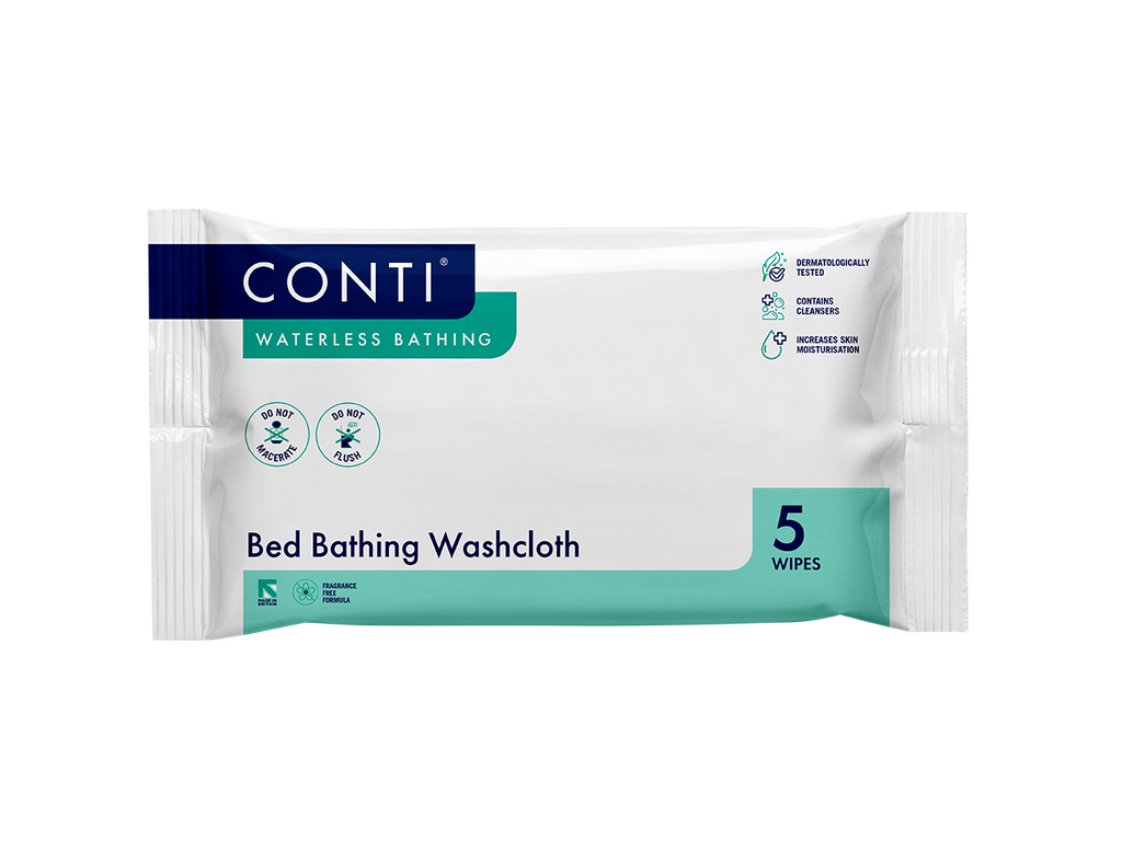 Conti - Salvietta da bagno senza profumo, 5 panni