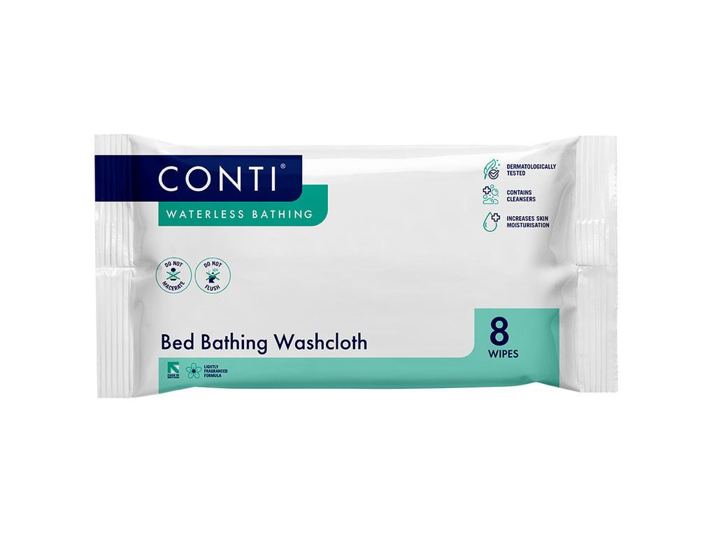 Conti - Salvietta da bagno senza profumo, 8 panni