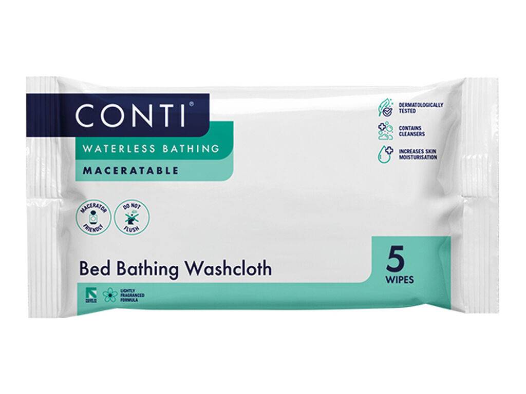 Conti Salvietta Bagno Lettino Macerabile Leggermente Profumata 5 Panni