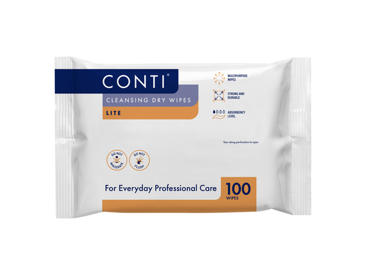 Conti Cleansing Dry Wipes Lite Confezione piccola da 100