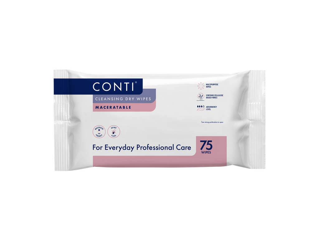 Conti Salviette Macerabili Asciutte Confezione Grande da 75