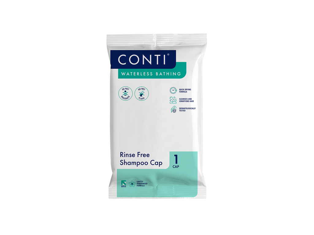 Cuffia per shampoo Conti Rinse Free leggermente profumata