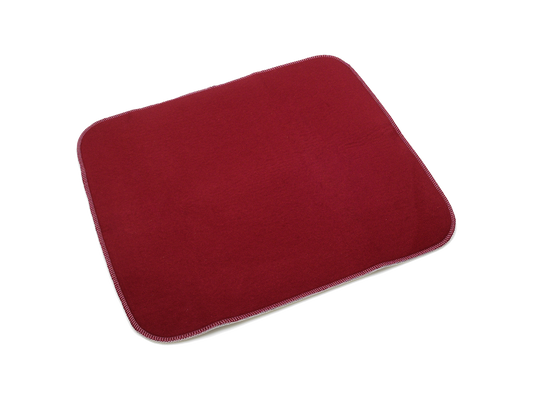 Cuscino per sedile Readi 45 cm x 50 cm Bordeaux piccolo