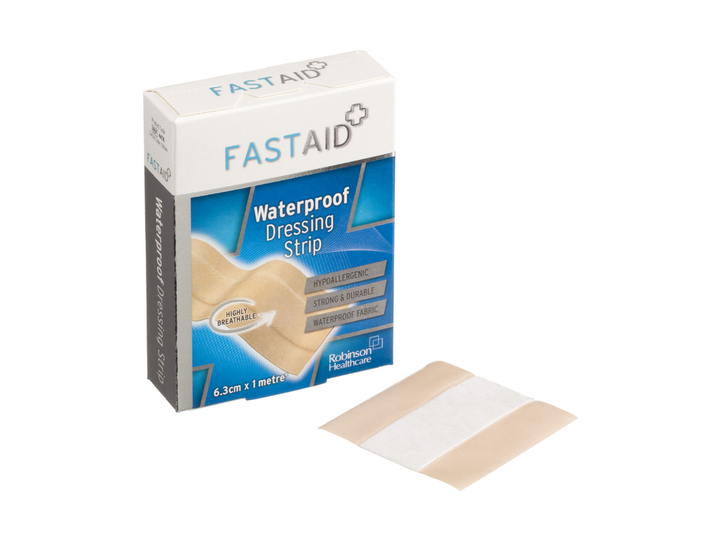 Striscia di medicazione impermeabile Fast Aid 6,3 cm x 1 m