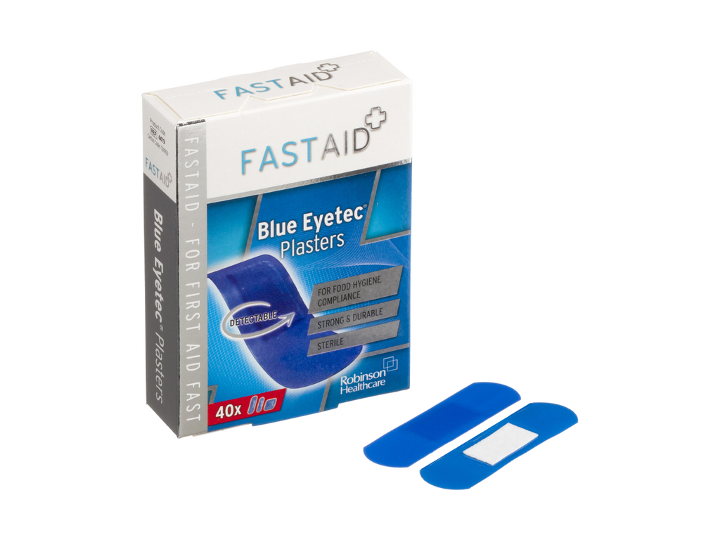 Cerotti sterili Blue Eyetec Fast Aid 40 cerotti assortiti in 3 misure