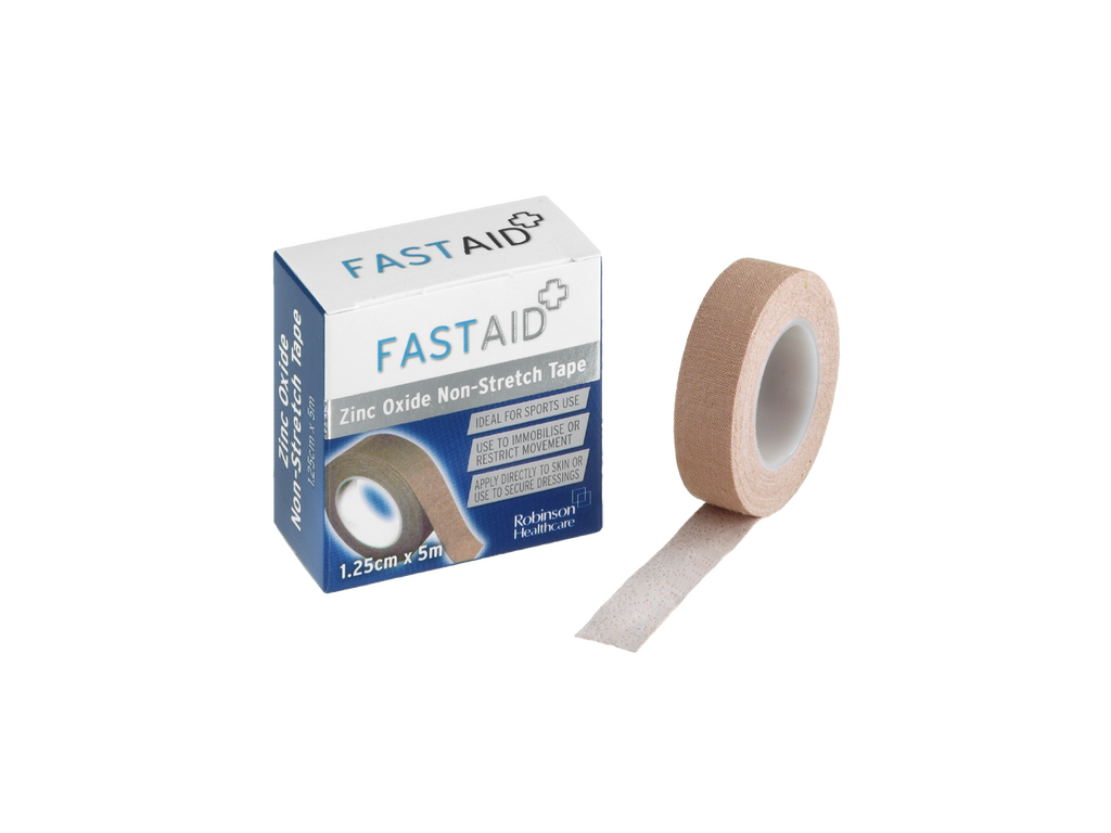 Nastro non elasticizzato Fast Aid all'ossido di zinco 1,25 cm x 5 m