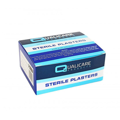 Cerotti rilevabili blu sterili 3,8 cm x 3,8 cm x 100