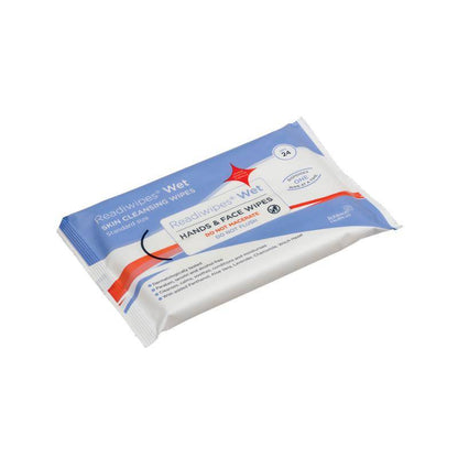 Readiwipes Wet Hands & Face Wipes 24s Non Maceratable R5409 UKMEDI.CO.UK