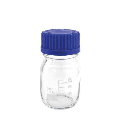 Flacone di reagente in vetro borosilicato da 100 ml