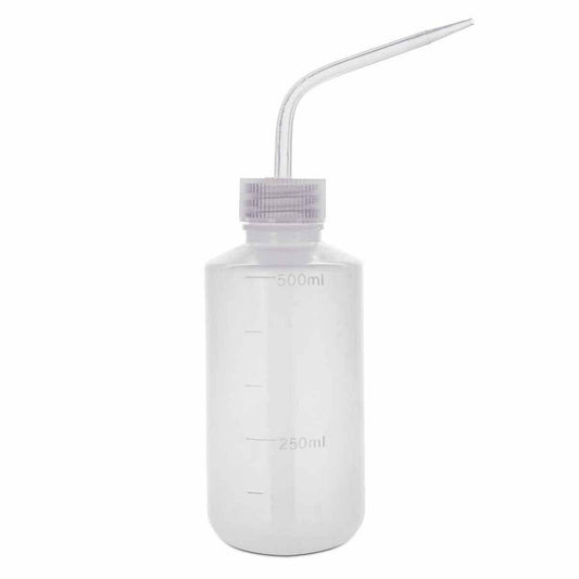 Bottiglia di lavaggio da 500 ml con tappo per ugello LDPE