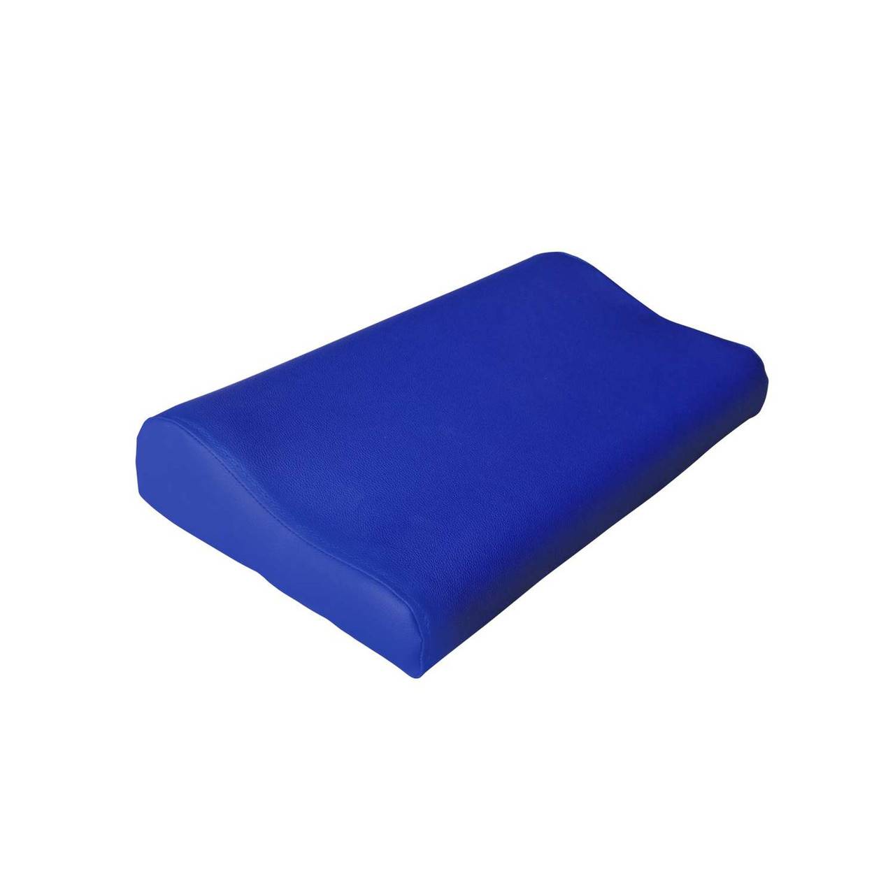 Cuscino di supporto per il collo blu