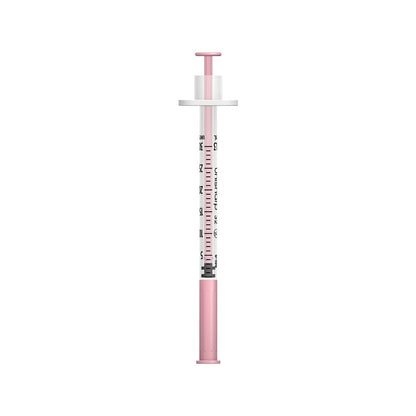 0,3 ml 0,3 pollici 32g Siringa e Ago Unisharp rosa u100