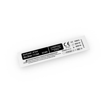 Unisharp 18G Ago Rosso Smussato