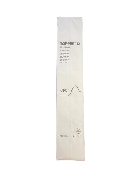 Topper 5 cm x 5 cm 12 tamponi di garza non sterili da 6 strati Confezione da 200 Topper 12 J&J