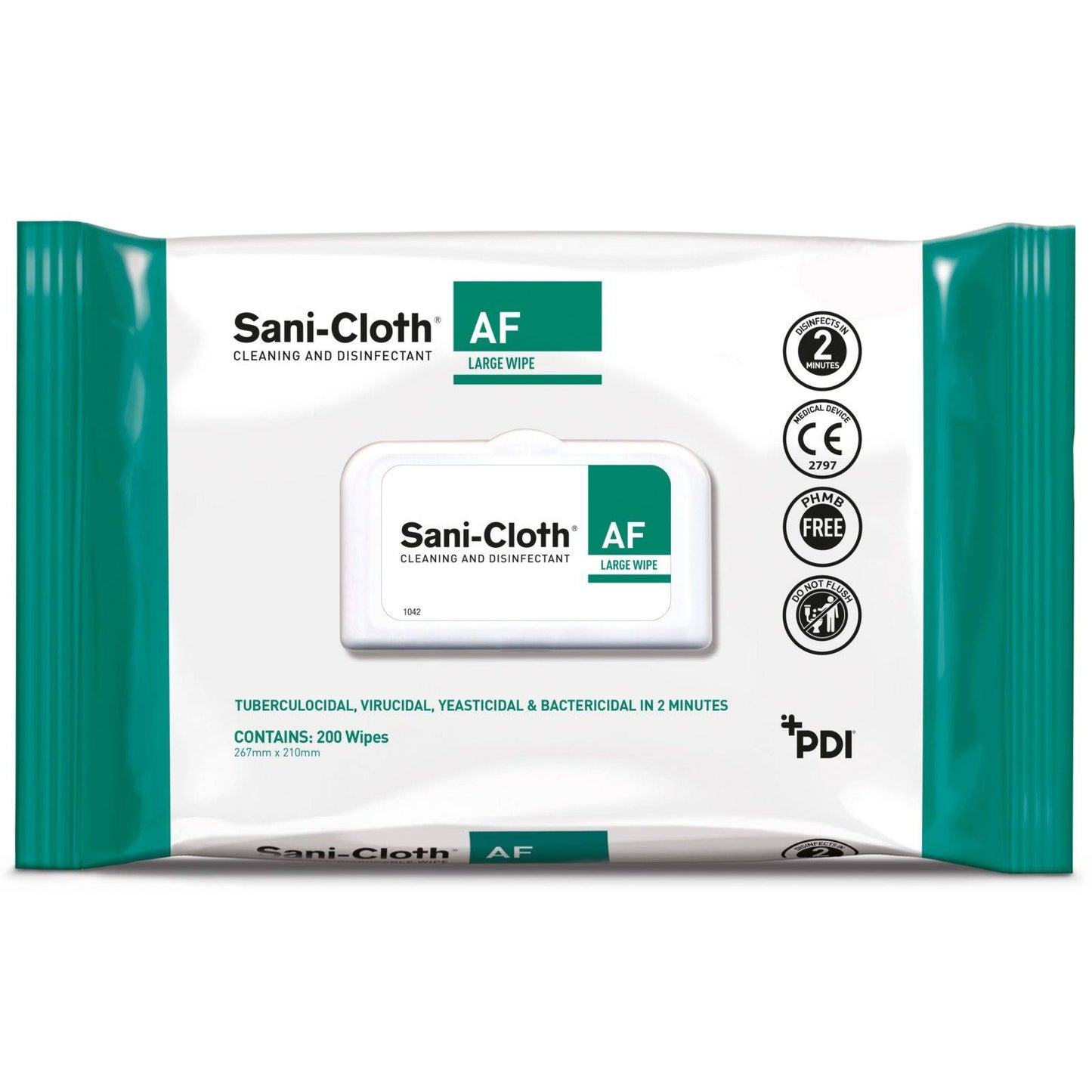 Salviette Sani-Cloth AF Confezione da 200