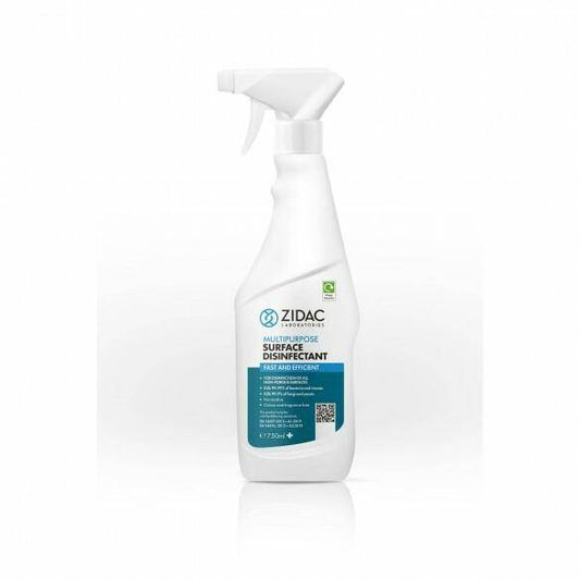 Zidac Spray disinfettante multiuso per superfici - 750 ml